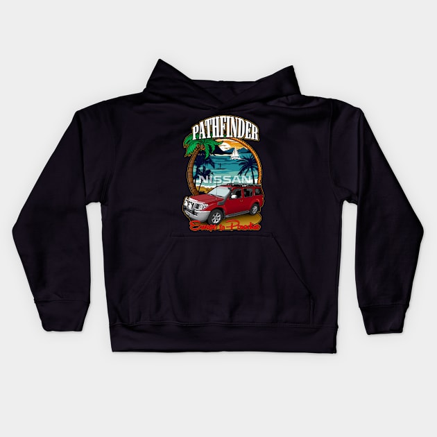 2008 NISSAN PATHFINDER Kids Hoodie by Amra591